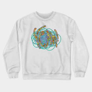 "YeAh!" digital abstract art Crewneck Sweatshirt